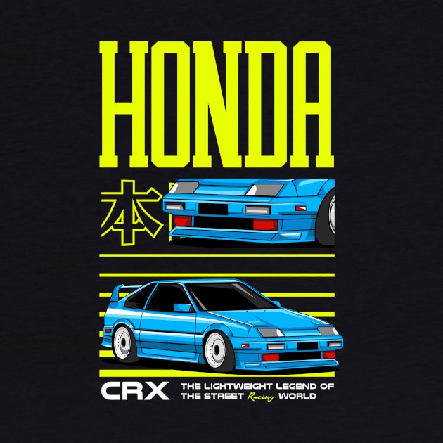 Honda CRX Restoration by Harrisaputra